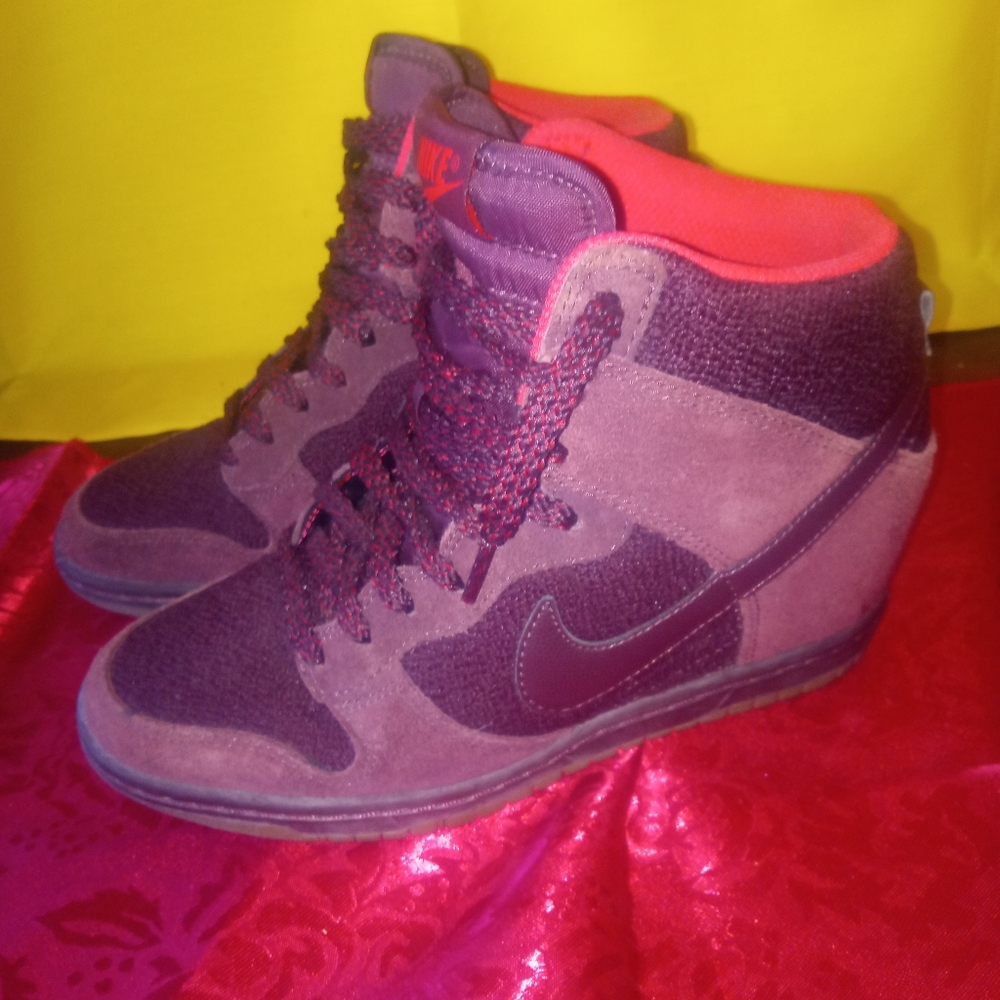 Nike dunks sky hi-wedge